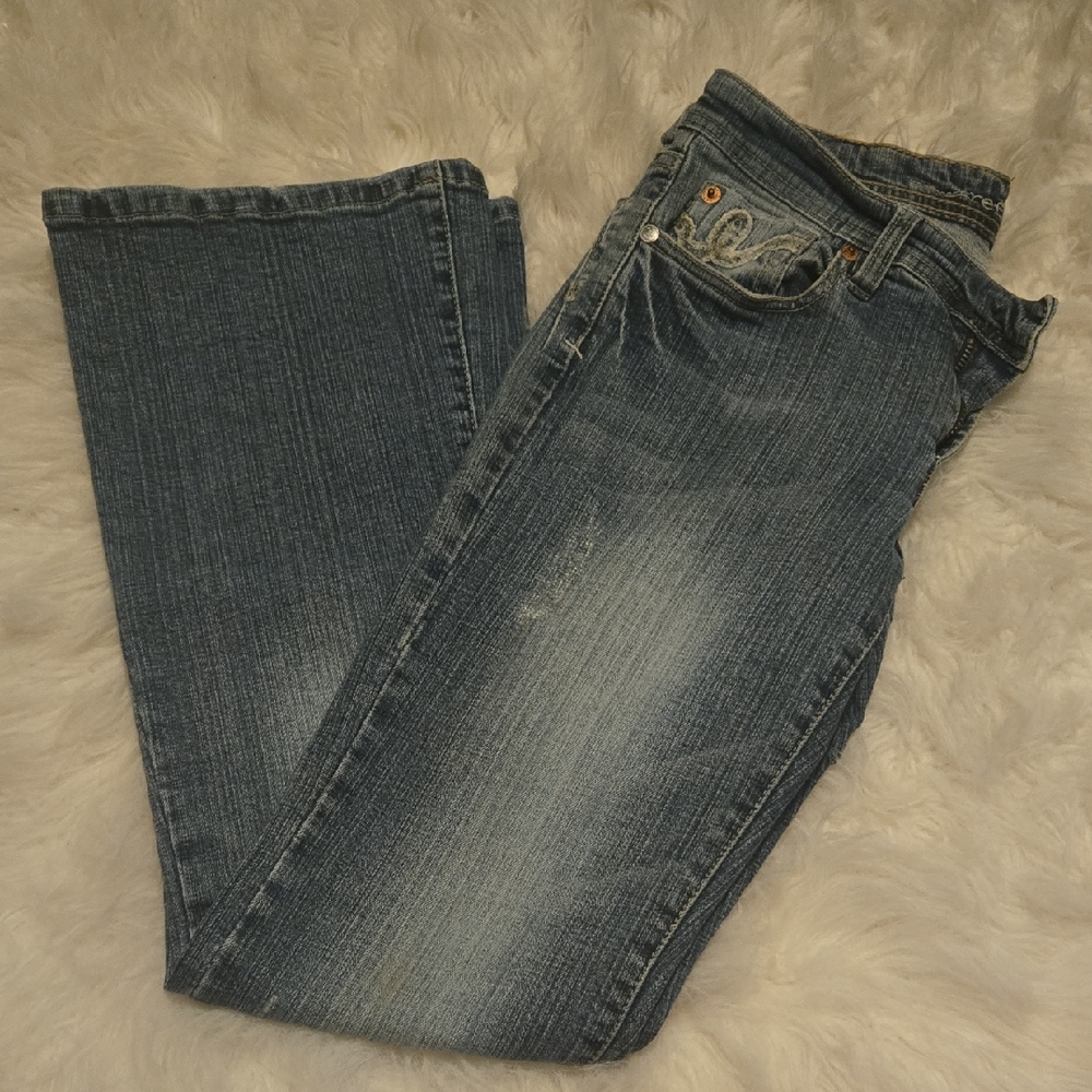 Refuge Classic Blue Boot Cut Jeans